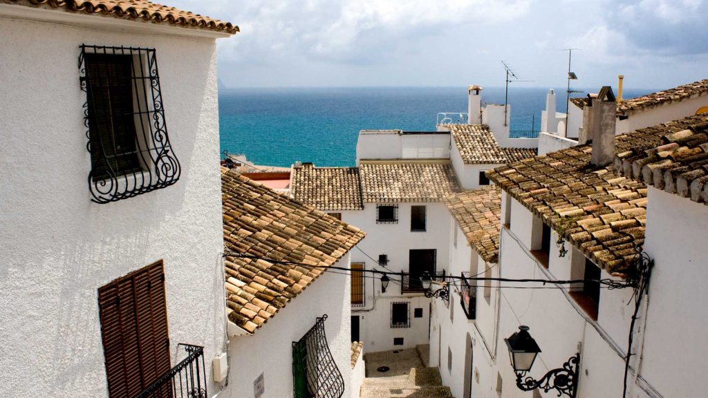 Vistas al Mar Mediterráneo desde Altea