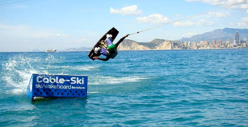 Paddle Sur en la Playa de Levante en Benidorm