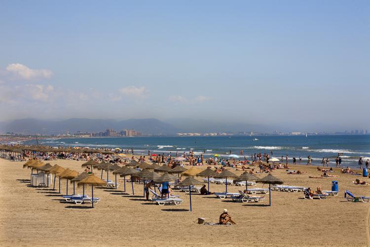 Playa de la Malvarrosa (Valencia)