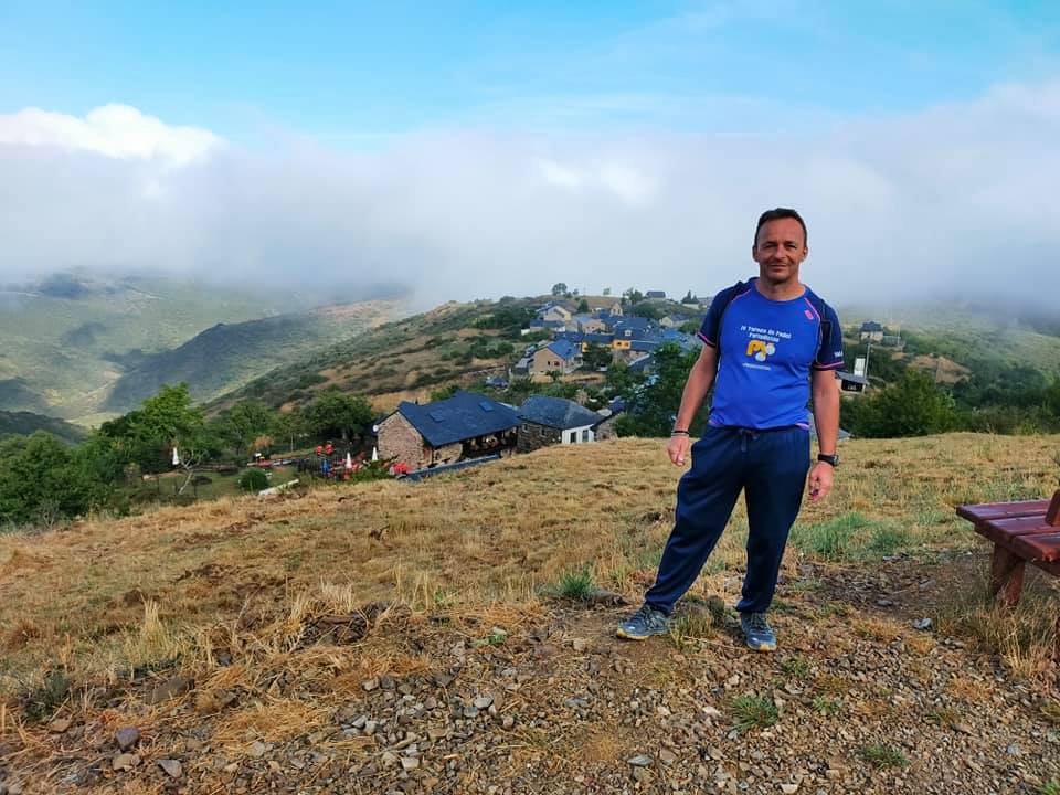 Héctor González, periodista de Solo Queremos Viajar, en El Bierzo