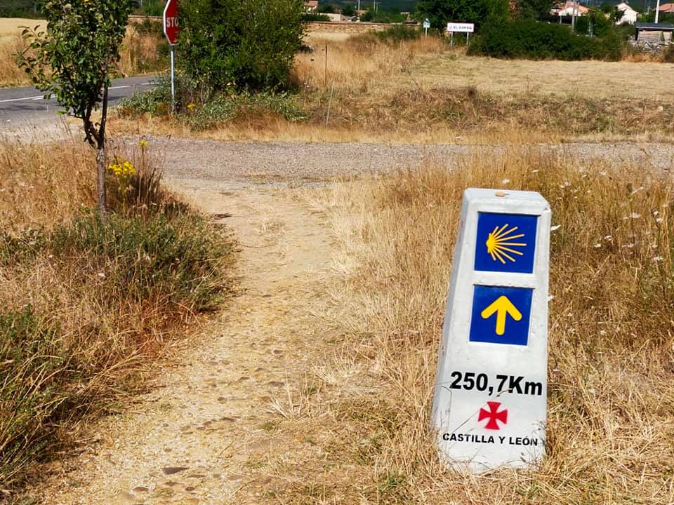 Tramo del Camino entre Astorga y Foncebadón