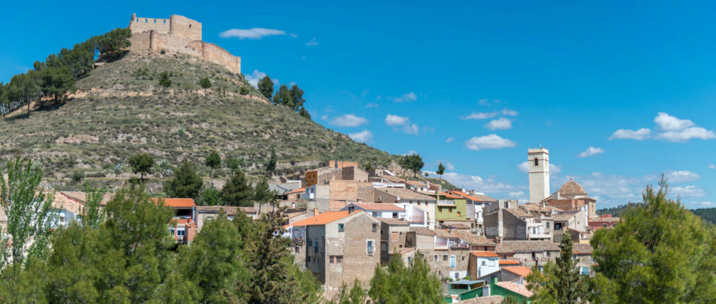 Vistas generales de Jalance (Valencia)