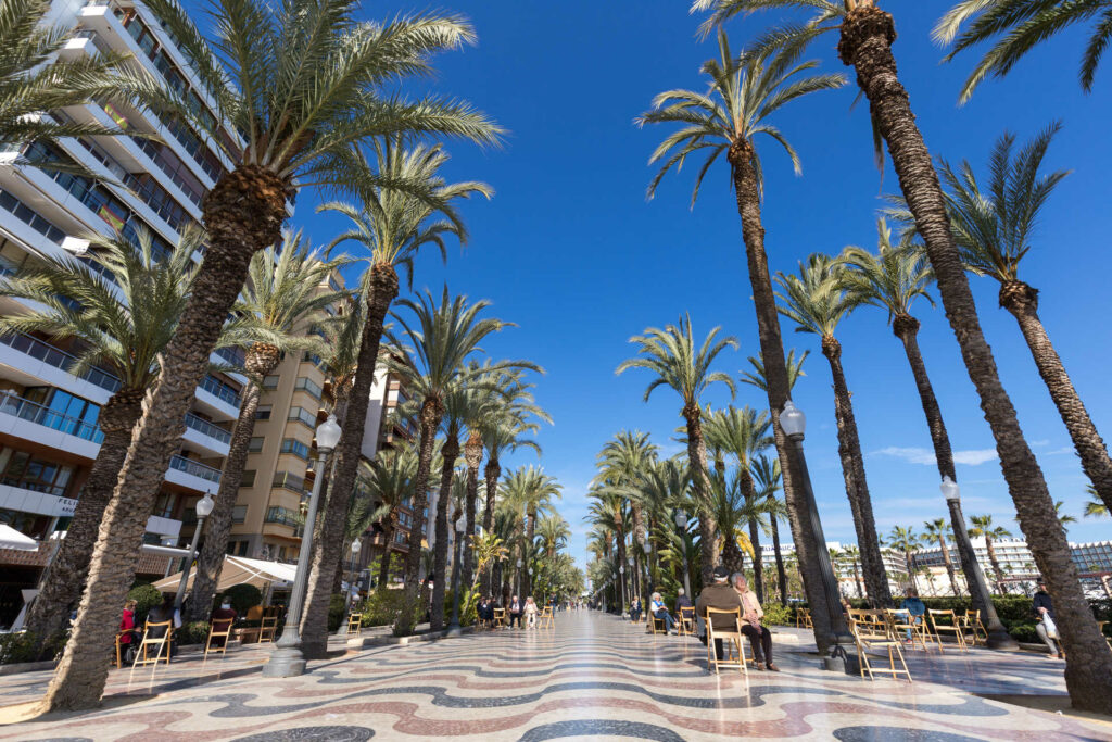 Paseo de la Explanada de Alicante