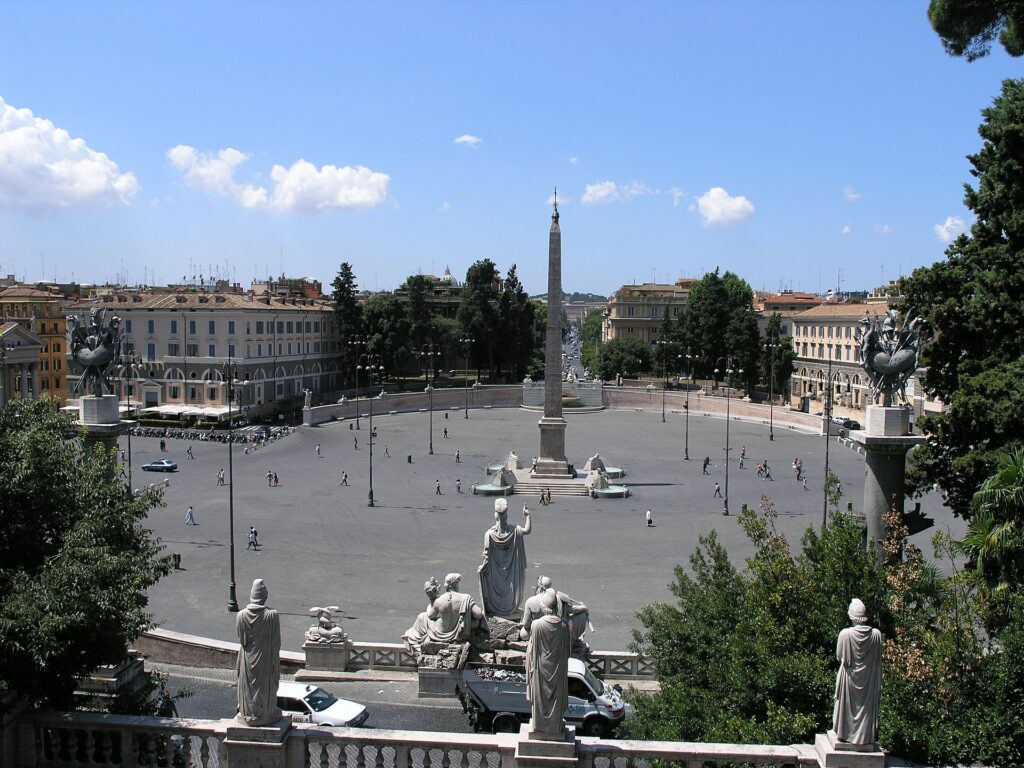 Piazza del Popolo Roma Italy