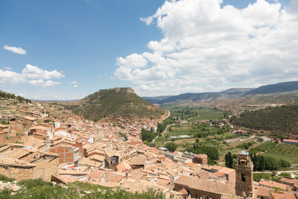 Ademuz: vista del pueblo