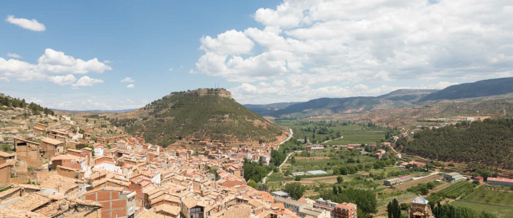 Ademuz: vista del pueblo