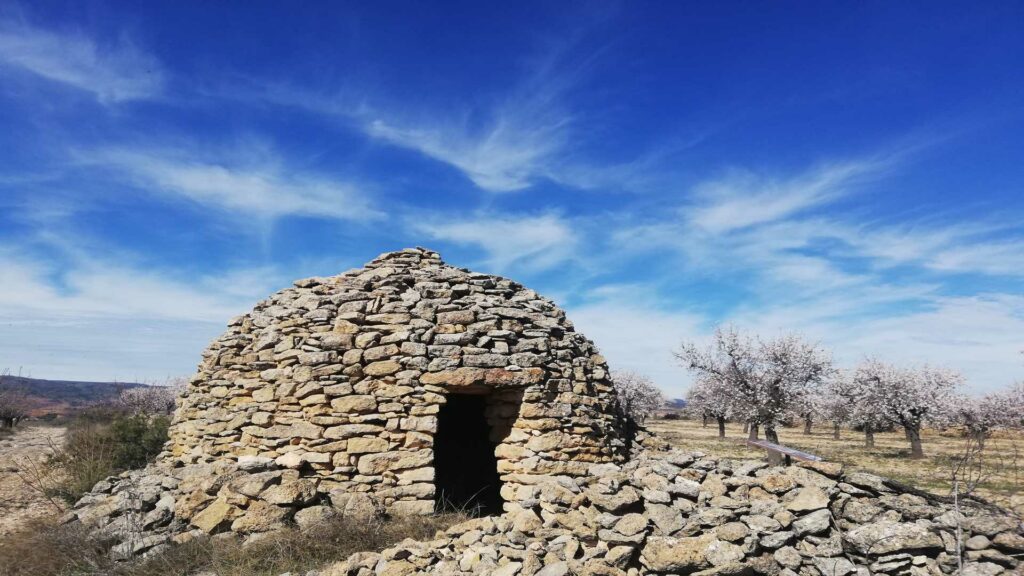 Ademuz Barraca de piedra en seco