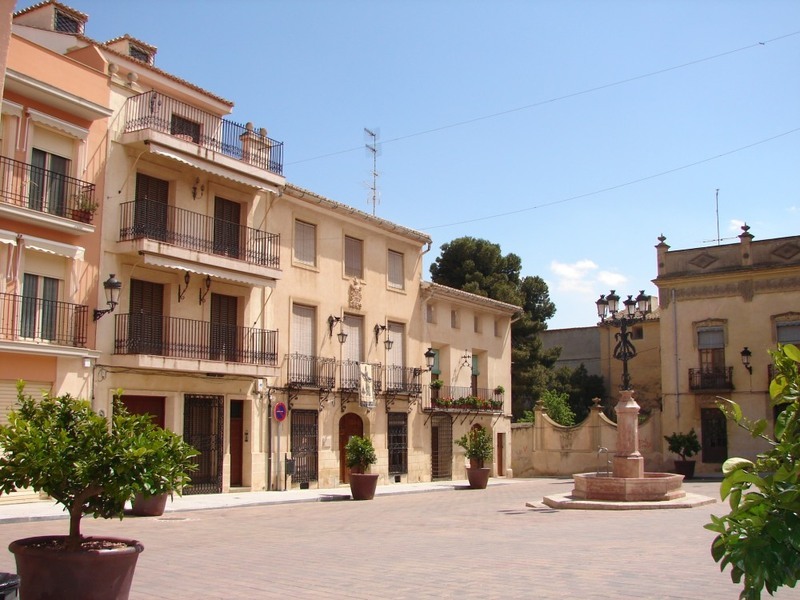 Caudete Plaza Iglesia