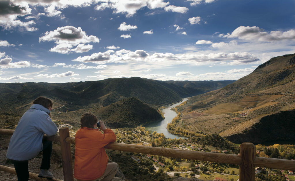 Arribes del Duero. Mirador El Salto en Saucelle