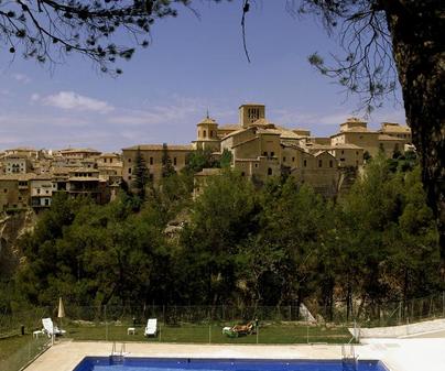 cuenca parador piscina