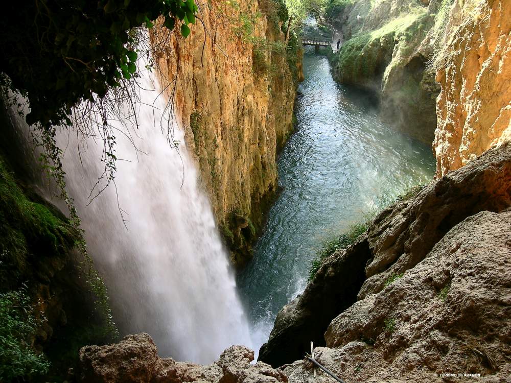 Cascadas en el Monasterio de Piedra