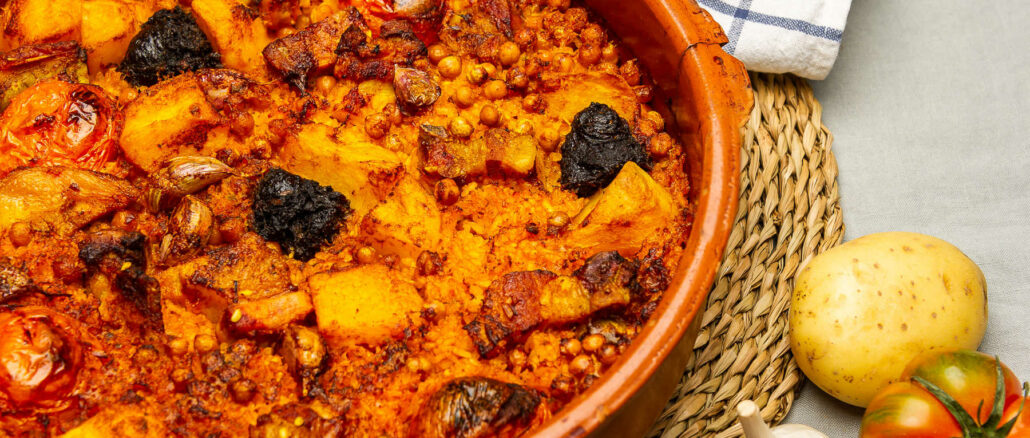 Arroz al horno