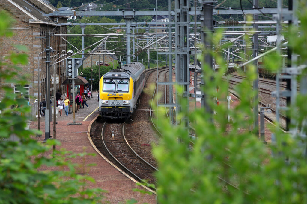 00023006 WBT Arnaud Siquet Gare SNCB de Trois Ponts chemin de fer