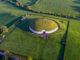 Silhouette and outline of Newgrange Monument Boyne Valley Co Meath Web Size