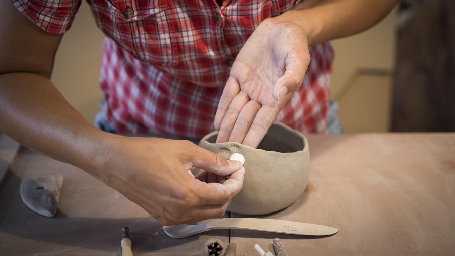 sqvCeramica de La Bisbal taller Annick Galimont. Visit Empordanet