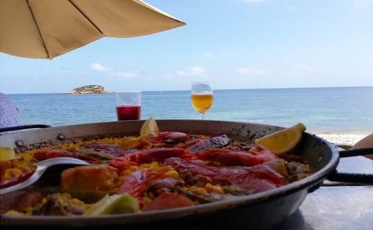 Arroz y vistas al mar en Altea