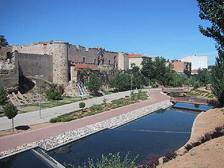 Vista del Alcázar Real de Guadalajara. Autor: Wikipedia.