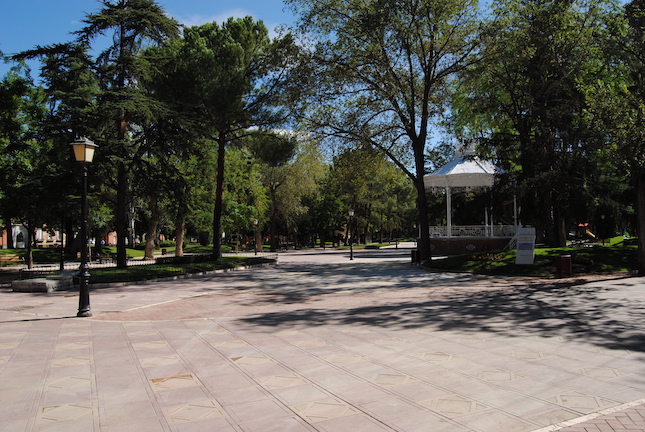 Parque de la Concordia. Ayuntamiento de Guadalajara.