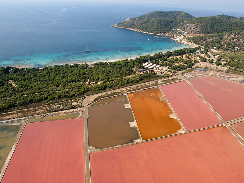 Las espectaculares Salinas de Ibiza