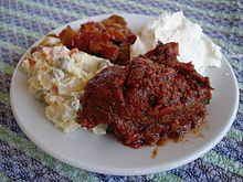 Meze, plato de la comida búlgara. Wikipedia