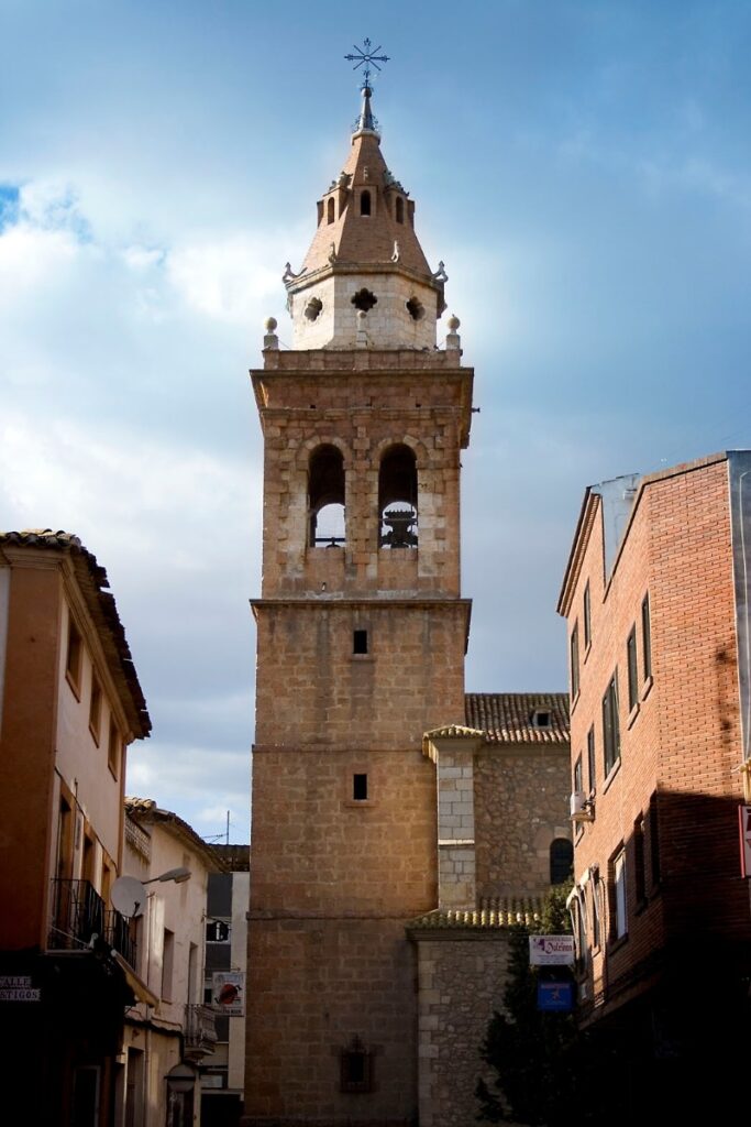 Torre campanario de Casas Ibáñez (Albacete)