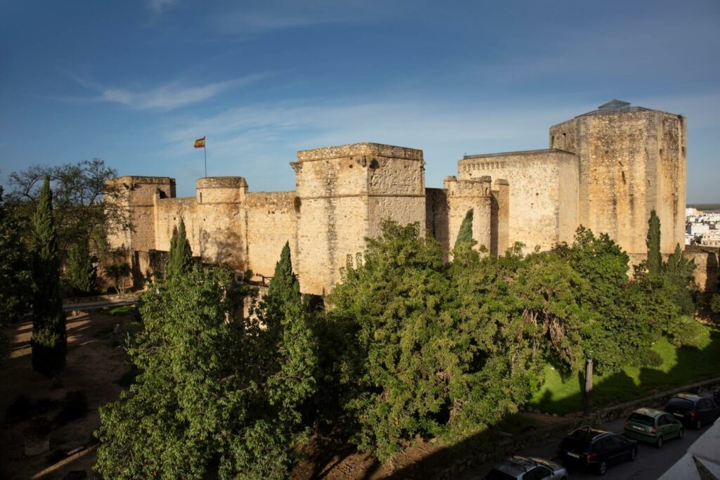 Castillo de Santiago en Sanlúcar de Barrameda. Turismo de Cádiz.