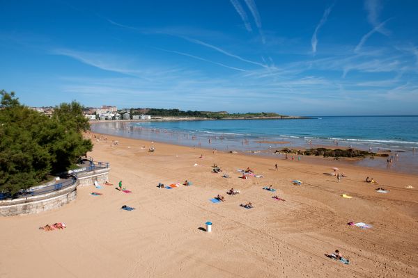 Playa de El Sardinero (Santander). Turismo de Cantabria.