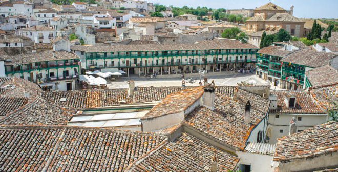 Plaza Mayor de Chinchón.