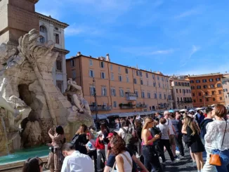 Apuntes de un fin de semana clásico y futbolero en Roma 1 Piazza Navona