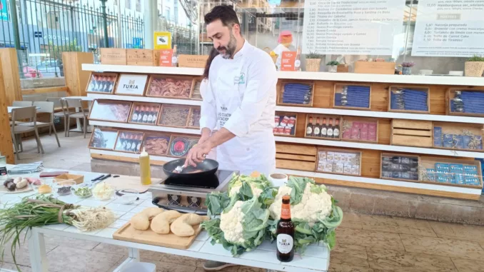El chef, en acción