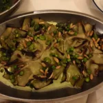 Berenjenas con piñones