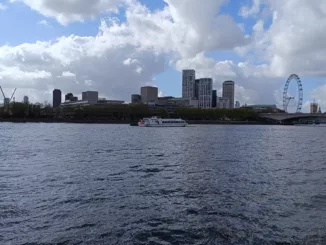 Panorámica de Londres con el Támesis en primer plano. Imagen: SQV