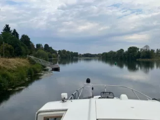 Recorrido fluvial por Francia. Imagen: SQV